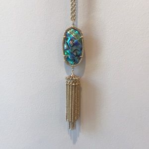 Kendra Scott Rayne Abalone Necklace